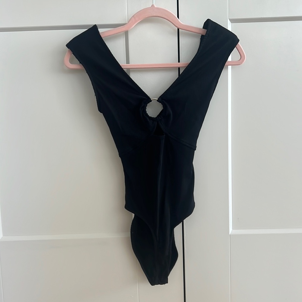Women’s Bershka Top Black Bodysuit